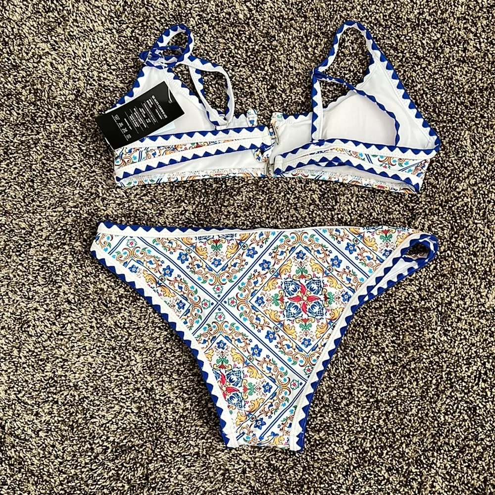Amazon Bikinx Pattern European Suit, NWT - Picture 4 of 4
